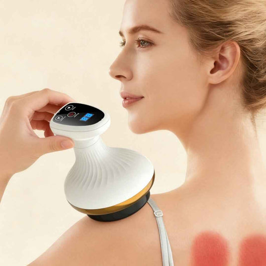 Electric Gua Sha Board Beauty Massager Cupping Device Electric Meridian Brush Home Abdominal Massage Gua Sha Board Massager