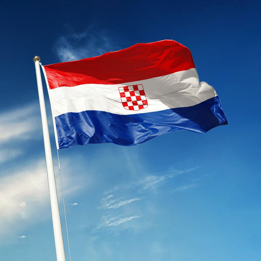 3x5 Ft Banate of Croatia Flag Vivid Color and Fade proof Canvas Croatian Historical Flags Polyester with Brass Grommets 3 X 5 Ft