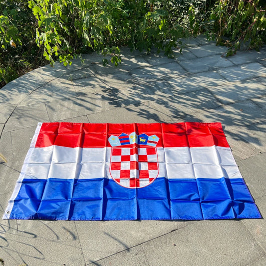 Croatia National Flag 90X150CM high quality polyester hanging hr hrv Hrvatska indoor outdoor decoration