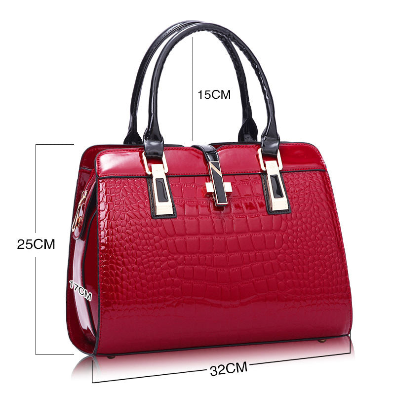 Satchel Purse for Office & Party-ELEGANT TOP HANDLE HANDBAG