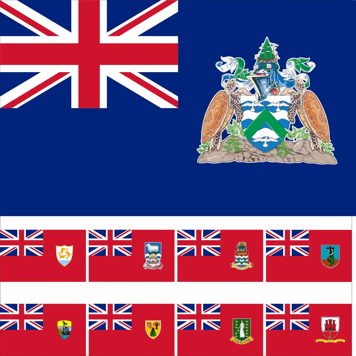British Four Kingdoms Flag 3X5ft 90X150cm 100D Polyester 60x90cm 21x14cm England Banner