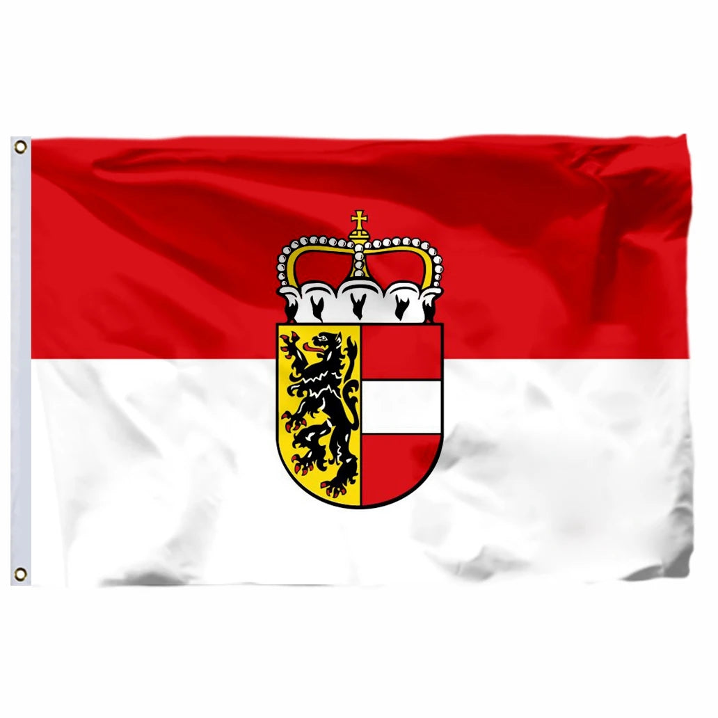 Austria Tirol State Flag 21x14cm 3X5FT 90X150CM 100D Polyester Lower Banner Vienna and Vorarlberg 2X3FT 60X90CM
