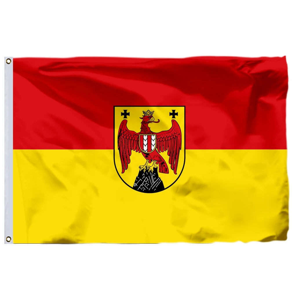 Austria Tirol State Flag 21x14cm 3X5FT 90X150CM 100D Polyester Lower Banner Vienna and Vorarlberg 2X3FT 60X90CM