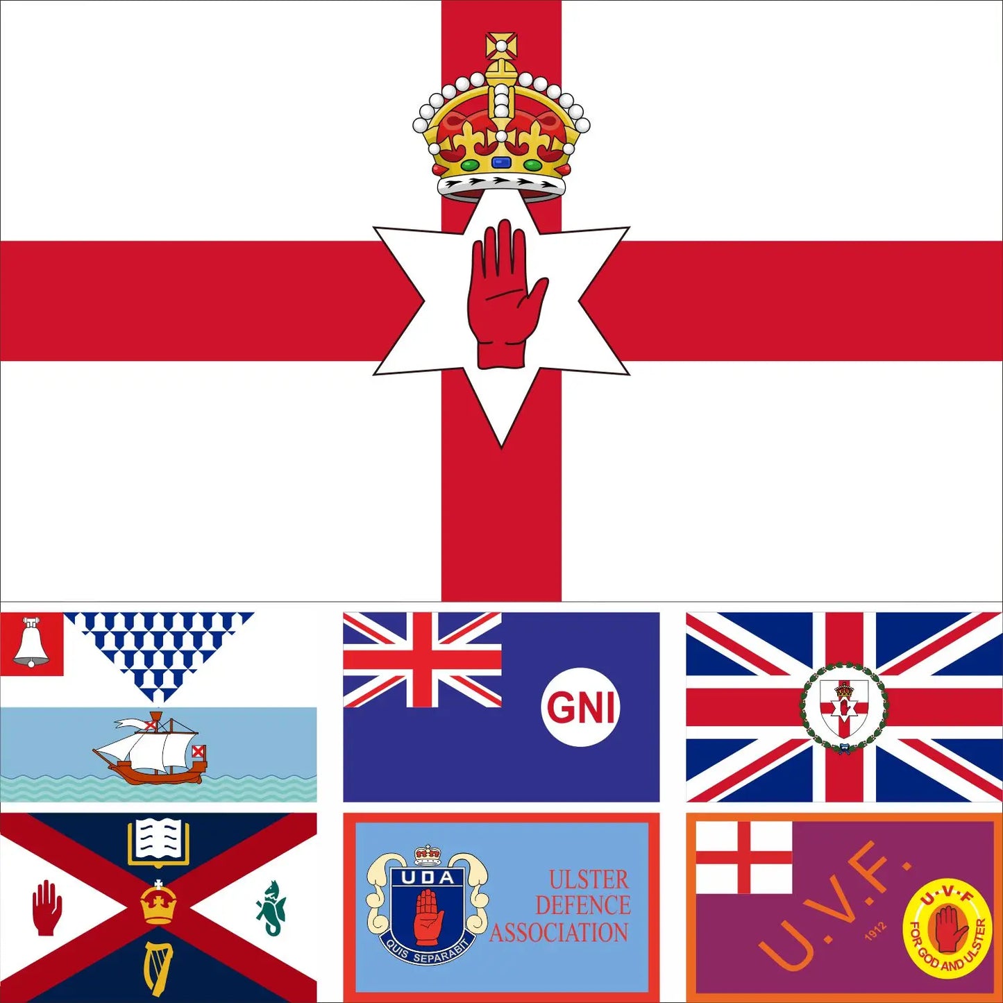 British Four Kingdoms Flag 3X5ft 90X150cm 100D Polyester 60x90cm 21x14cm England Banner
