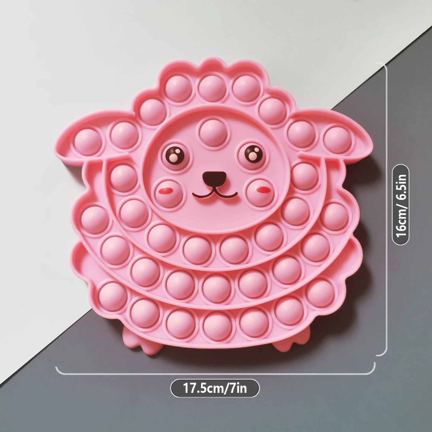 Animal Fidget Toys for Children Adults Kawaii Trend Figet Toy Kids Fun Push Bubble down Antistress toy Girls Boys Birthday Gift