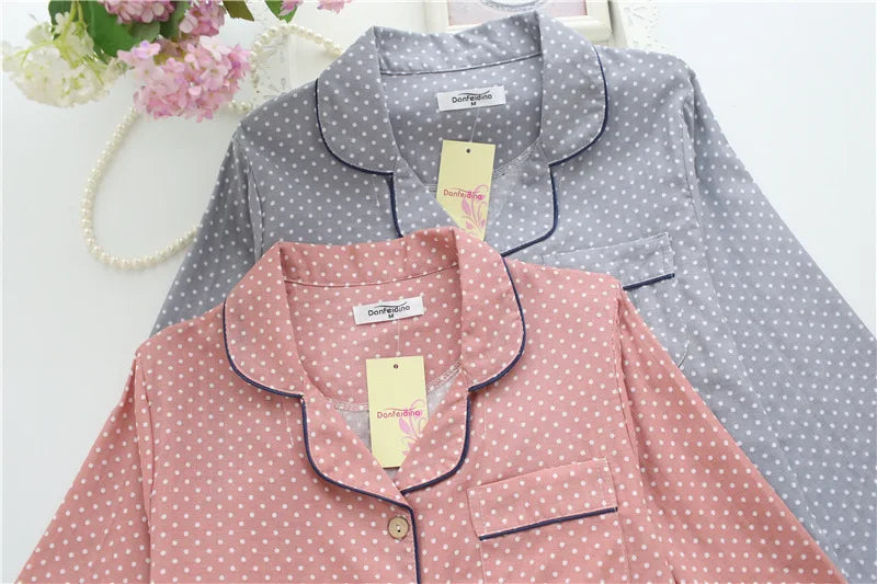 2026 kimono femme maple leaf pajama sets women 100% gauze cotton long sleeve casual sleepwear women pyjamas autumn hot sale
