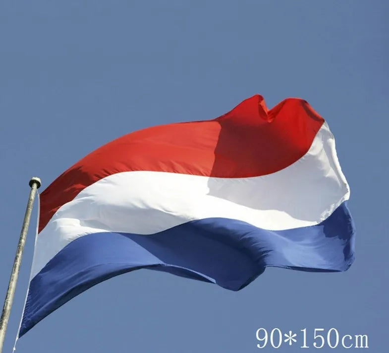 National flag Netherlands Flag Polyester Dutch National Banner Indoor Outdoor Decoration Flag New Flag of Holland 90*150CM