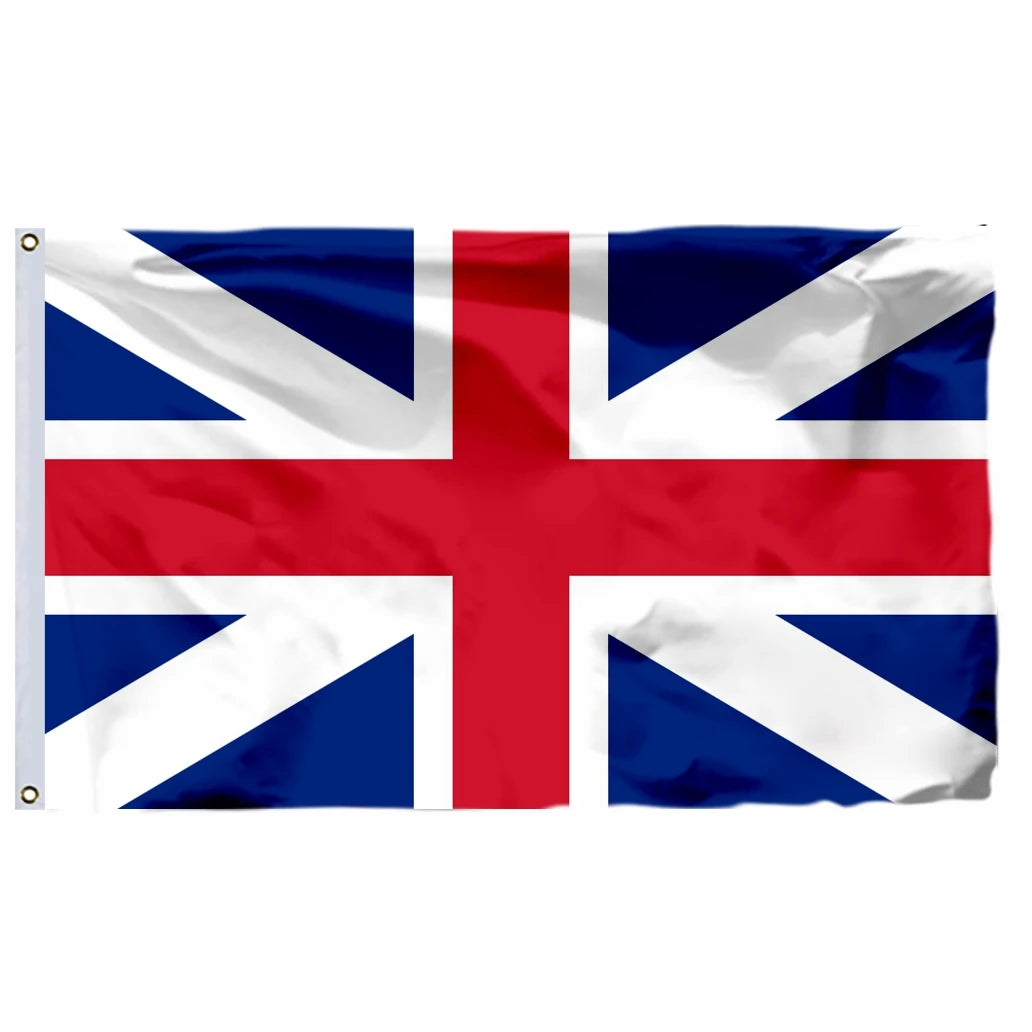 British Four Kingdoms Flag 3X5ft 90X150cm 100D Polyester 60x90cm 21x14cm England Banner