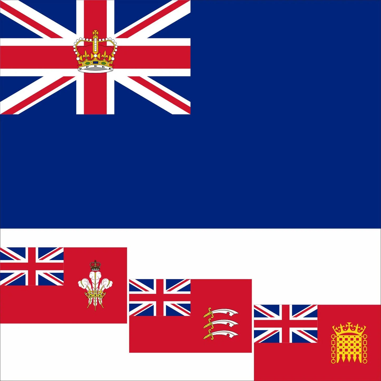 British Four Kingdoms Flag 3X5ft 90X150cm 100D Polyester 60x90cm 21x14cm England Banner