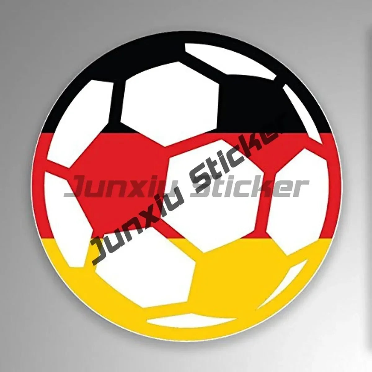 Flag Soccer Club Fan Girl Sticker Cartoon Funny Flag Soccer College Sport Decal Stickers for Cars Helmet Motorcycle Stickers