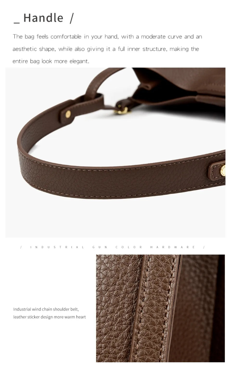 High Quality Pu Leather Purse Ladies Shoulder Crossbody Bag Medium Casual Tote Bag