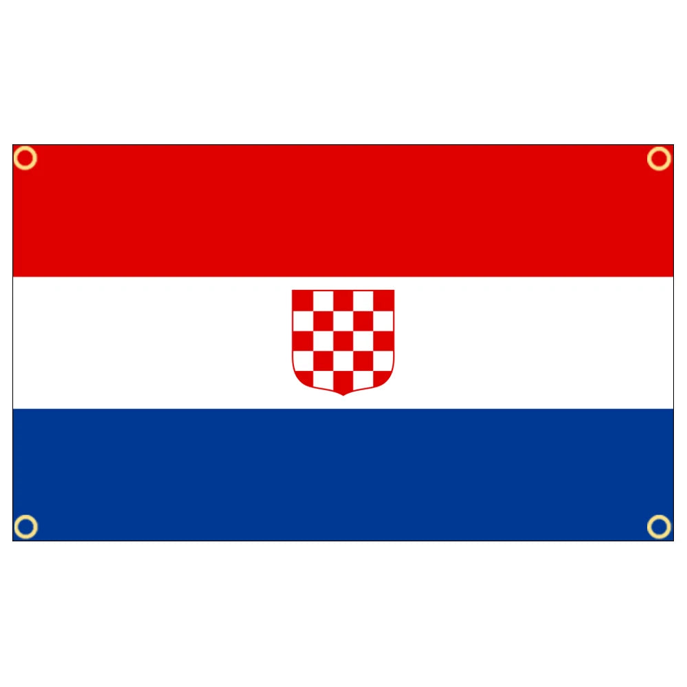 3x5 Ft Banate of Croatia Flag Vivid Color and Fade proof Canvas Croatian Historical Flags Polyester with Brass Grommets 3 X 5 Ft