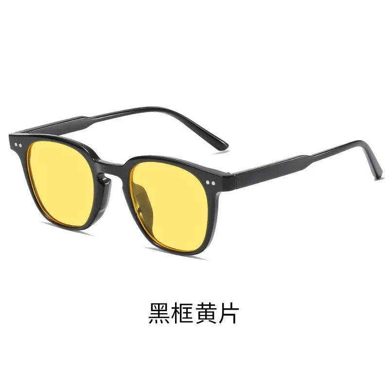 Sunglasses for women, summer, high-end, ins, UV protection, strong light, brown, myopia, sunglasses, men's trendy driving