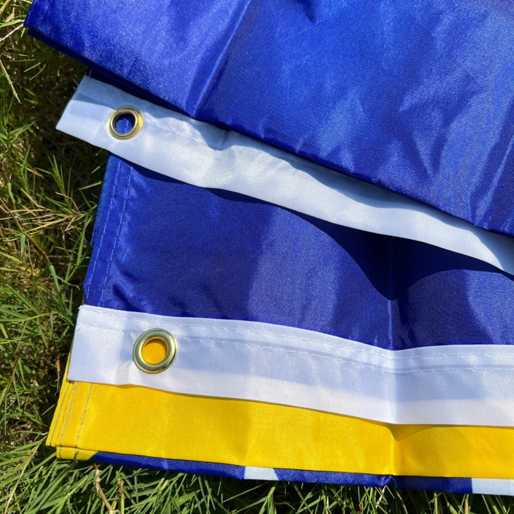 Bosnia and Herzegovina flag90 x 150cm Bosnia flag Banner Hanging National Bosnia flags Home Decoration