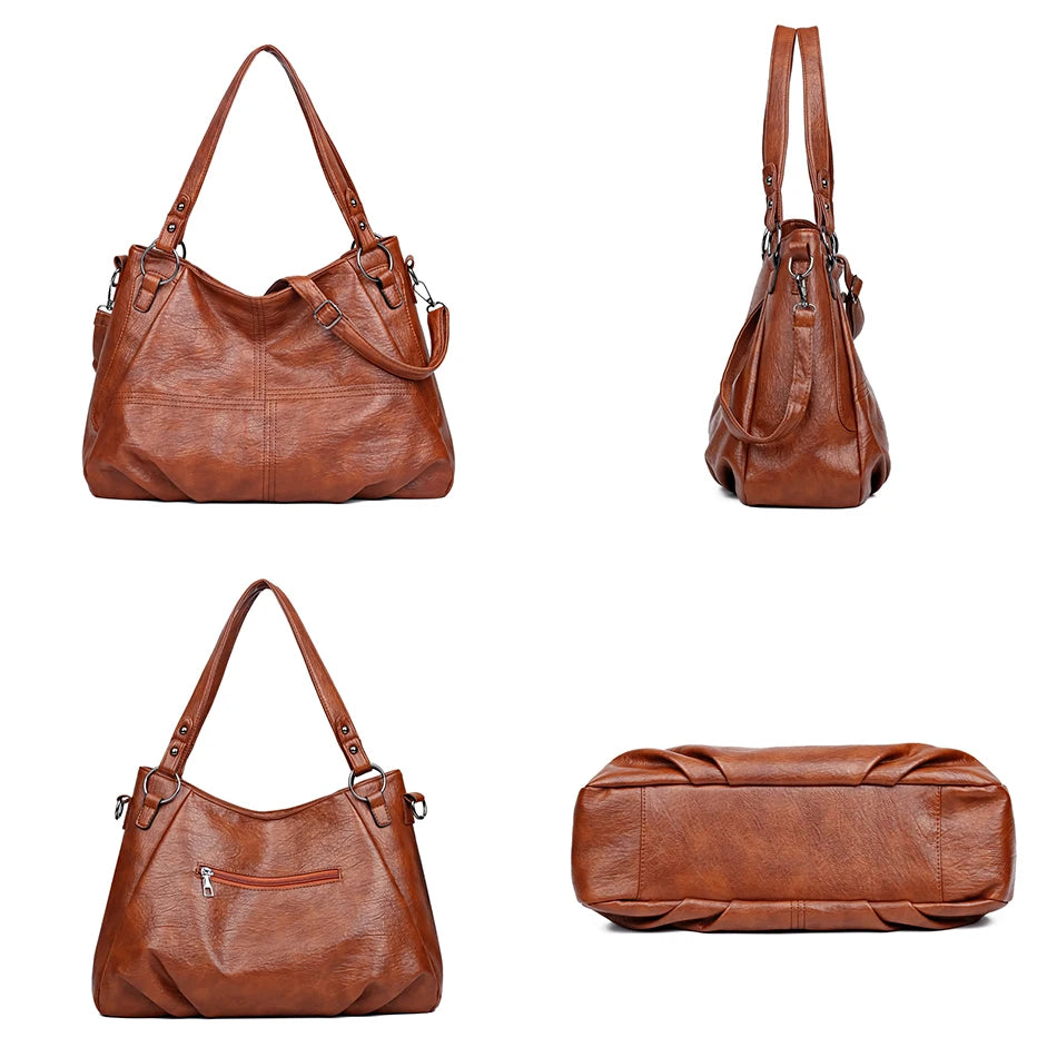 Fashionable Simple Tote Bag High Quality  Large Capacity Women's Shoulder Bags