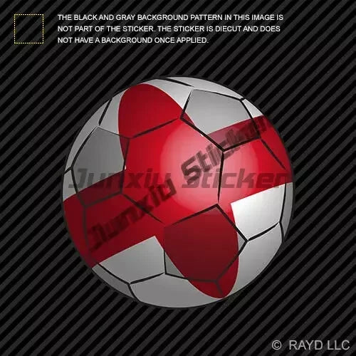 England Sticker English Football Club Fans Girl Vinyl Decal London England ENG City Shield Waterproof Stickers PVC Accessories