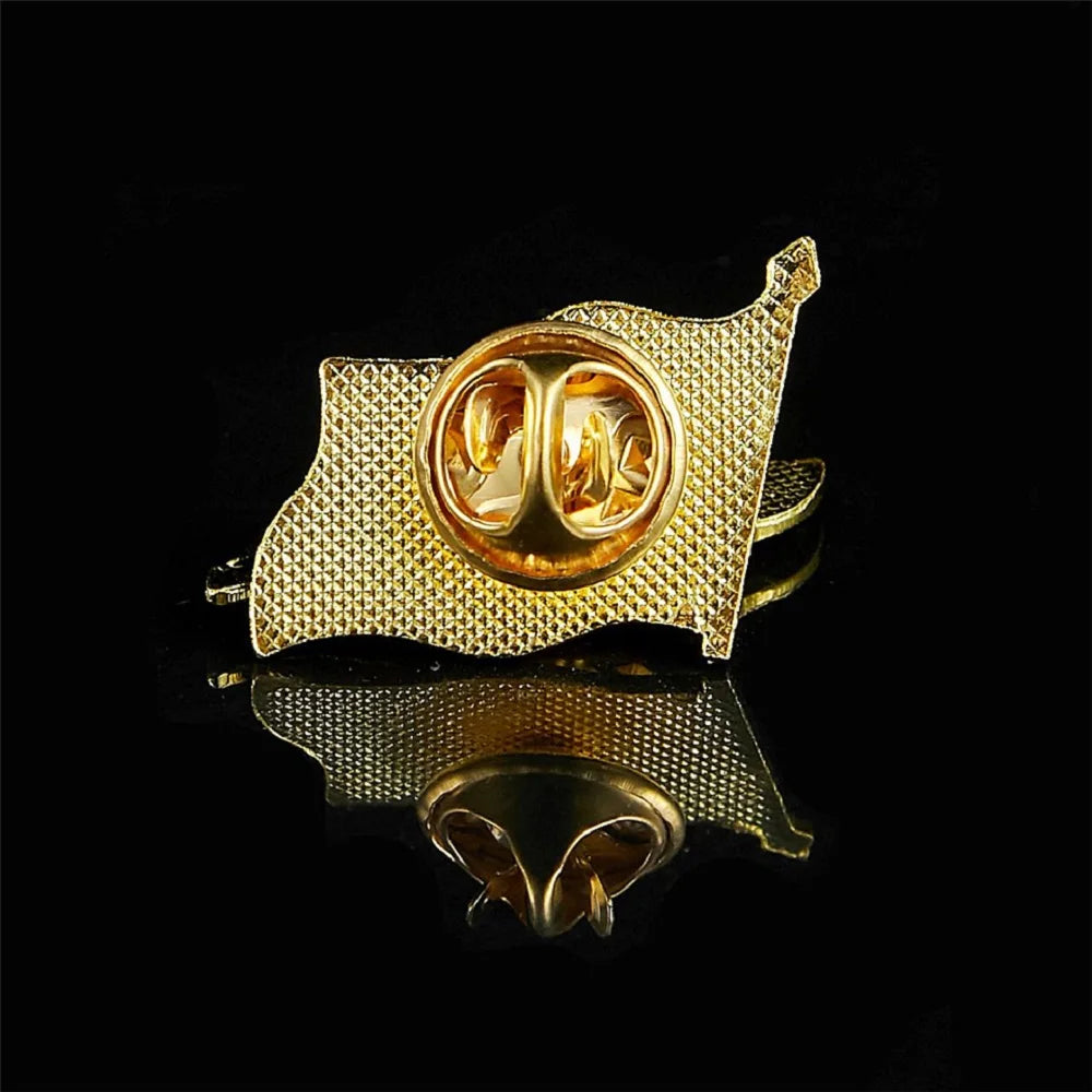 Belgium Flag Epoxy Lapel Pin Badge/Brooch For Casual Suit Clothes Bag Accessories Decoration