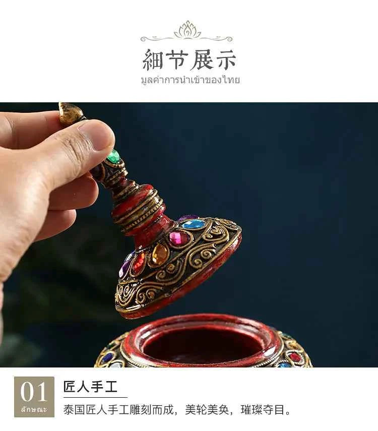 Home decoration, living room, TV cabinet, entrance, light luxury handicrafts, exotic ornaments