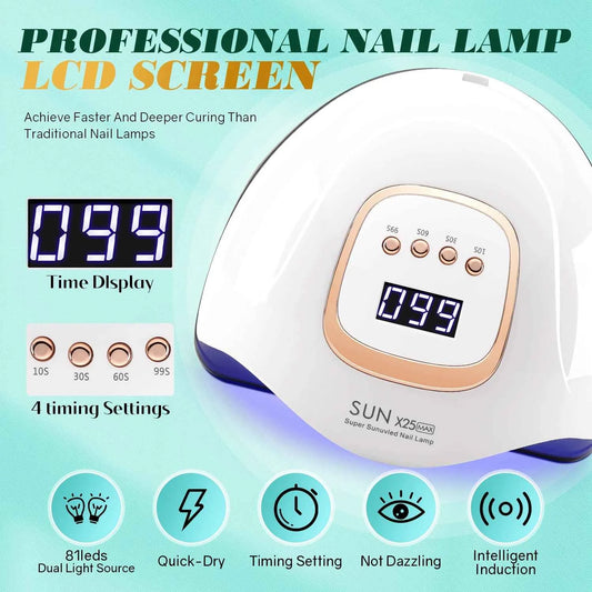 UV LED Nail Lamp 380W Nail Curing Lamps