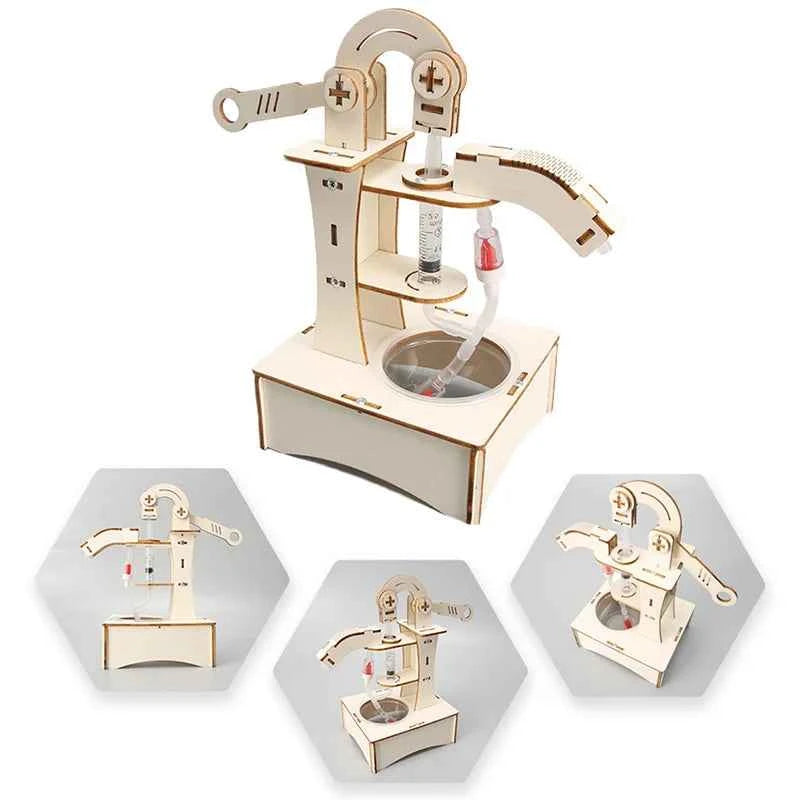 Kid DIY Science Toys Scientific Experiment Kit Educational Children Stem Toys Student Handmade Assembly Craft Technology Project