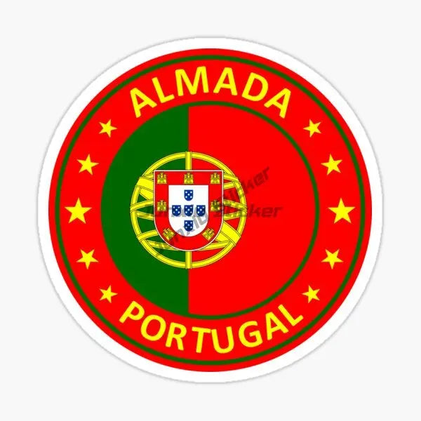 Portugal Flag Map National Emblem Creative PVC Sticker for Decorate Car Motorcycle Bicycle Helmet Window Wall Decal Accessories