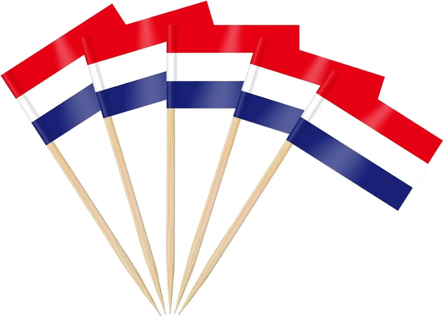 England Flag Toothpick,100 Pcs England Cupcake Toppers, Small England Stick Flags Double-sided for Football Party Decorations