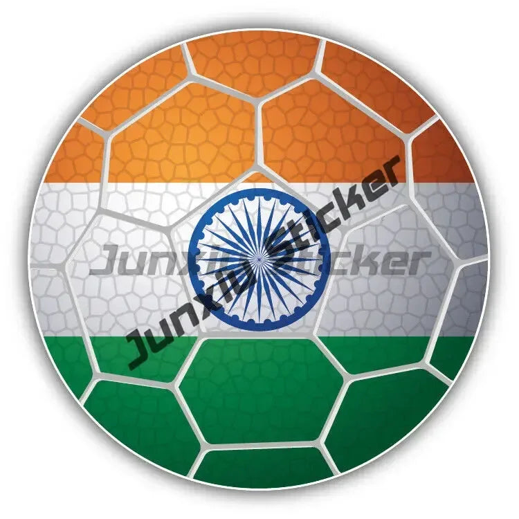 Flag Soccer Club Fan Girl Sticker Cartoon Funny Flag Soccer College Sport Decal Stickers for Cars Helmet Motorcycle Stickers