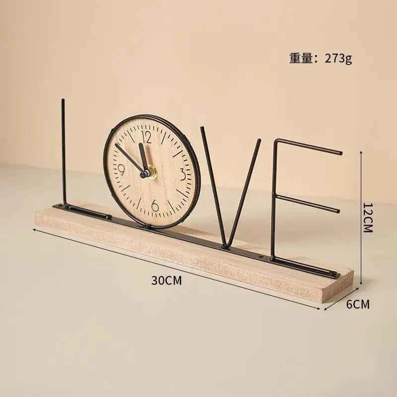 European Creative TV Cabinet Decoration Furniture Home Living Room Bedroom Entrance Wine Cabinet Office Desktop Clock Arrangeme