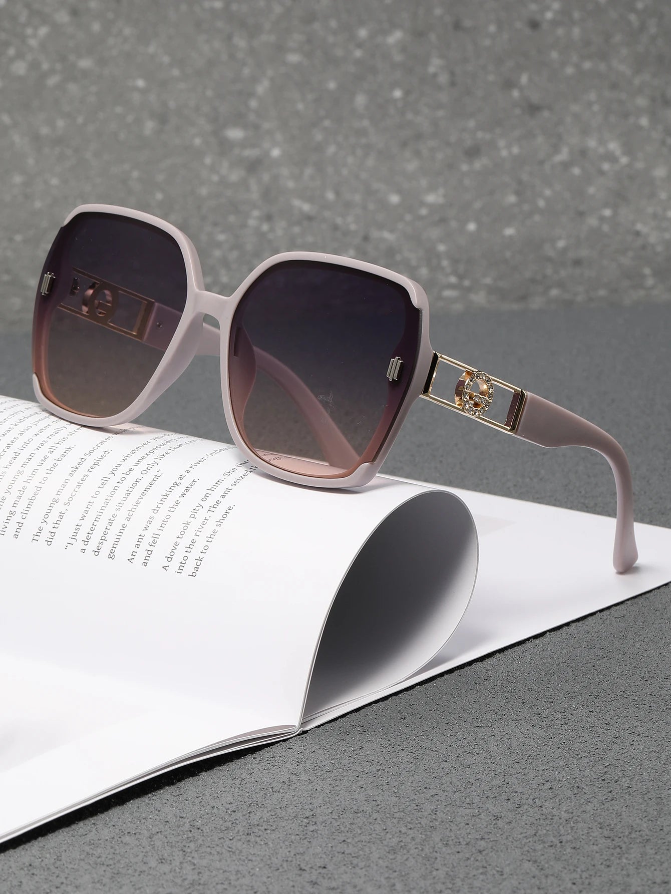 5 New sunglasses for women: UV-resistant sunglasses for women, high-end look, versatile for large faces, slimming glasses, high-