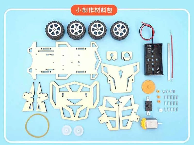 Kids STEM Toys DIY Physical Model Science Experiment Educational Toy Handmade Small Production Assembly Craft Technology Project