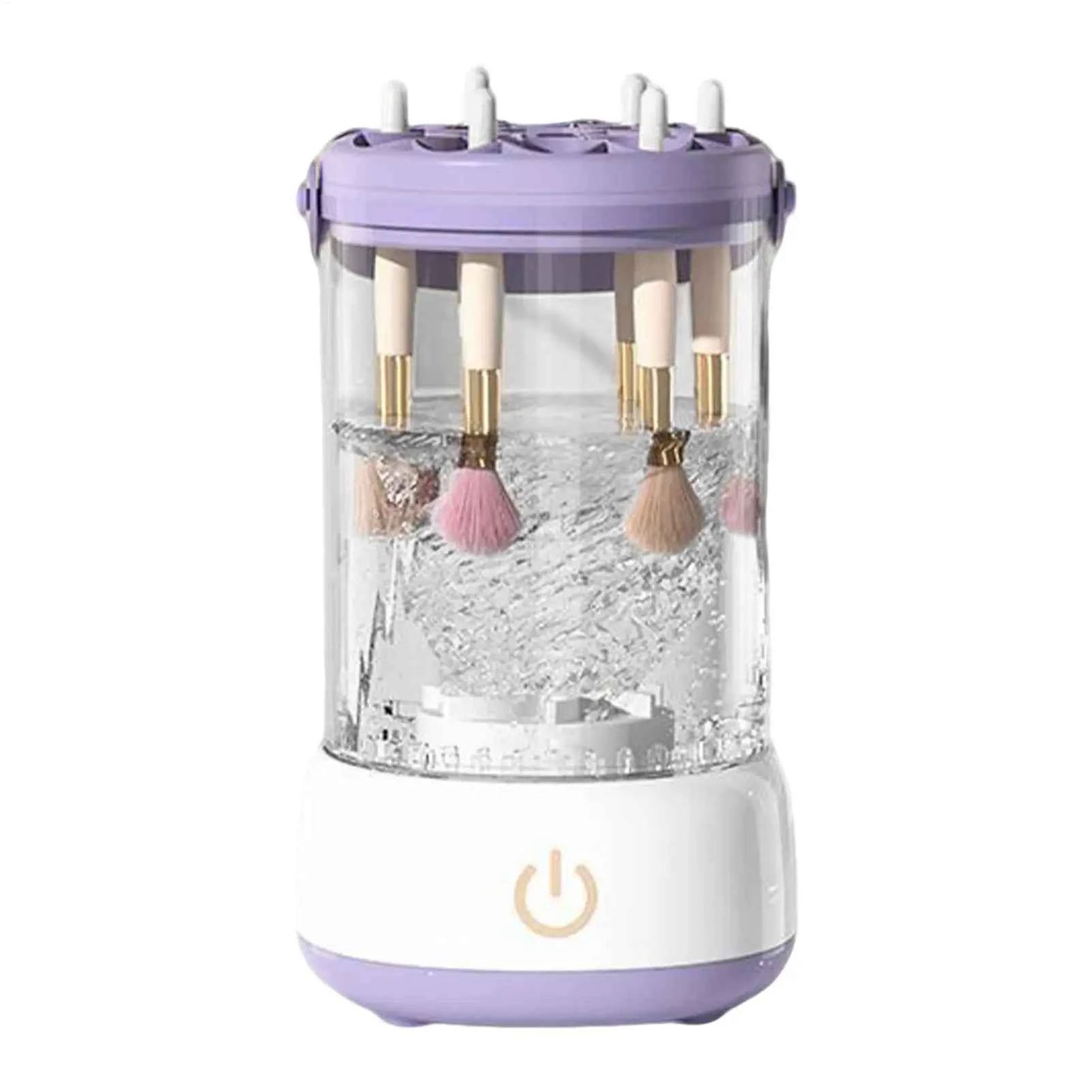 Makeup Brush Cleaner Makeup Tool Washer Portable Automatic Cosmetic Brushes Cleaner Machine for Home Vanity Travel Professional