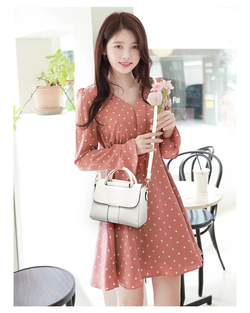 PU Leather Handbag Purse Women's Bag Trend Designer Shoulder Crossbody Sac Lady Messenger Small Tote Hand Pouch