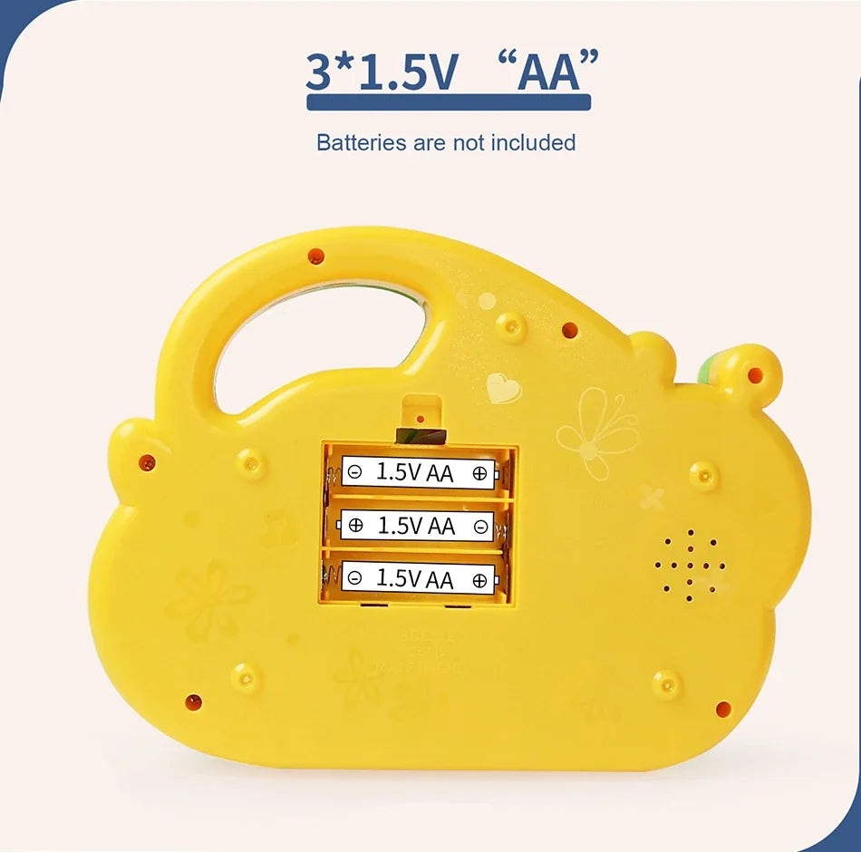 Baby Musical Toy with Animal Sound Kids Piano Keyboard Electric Flashing Music Instrument Early Educational Toys for Children