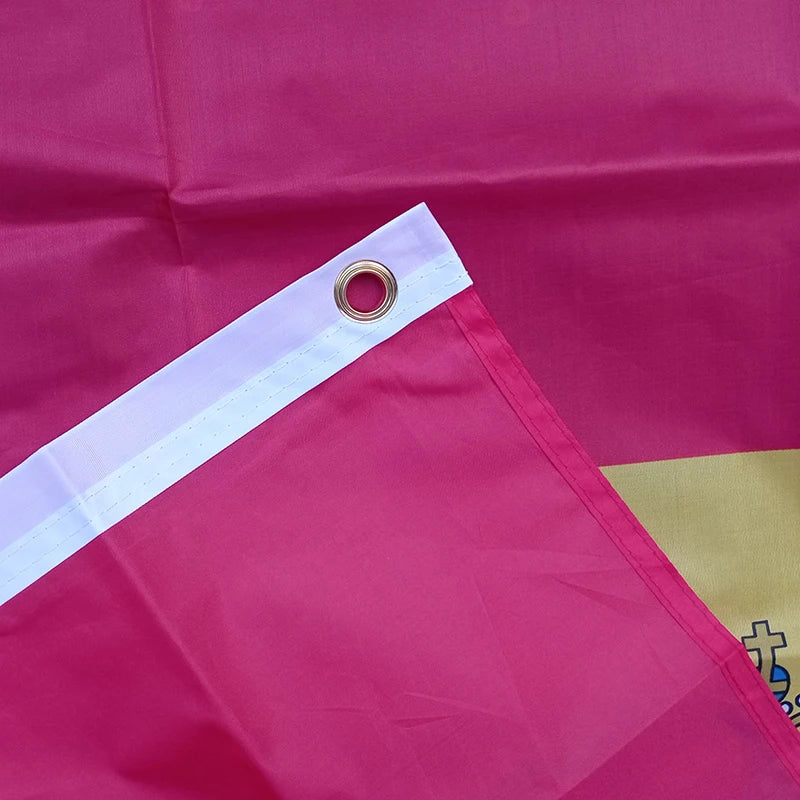 xvggdg  90x150cm spain flag 60*90cm   Super Poly football FLAG Indoor Outdoor Polyester Flag