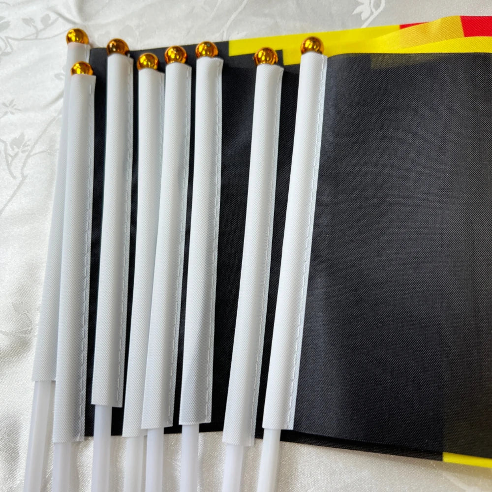 Belgium  Banner 14x21cm Belgian flag Belgian National FlagBelgian flag, parade flag, small flag, activity scope: Family Sports d