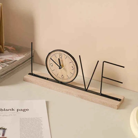 European Creative TV Cabinet Decoration Furniture Home Living Room Bedroom Entrance Wine Cabinet Office Desktop Clock Arrangeme