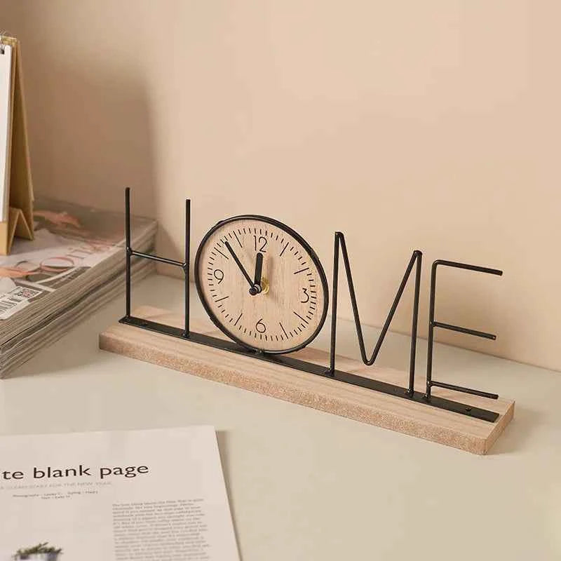 European Creative TV Cabinet Decoration Furniture Home Living Room Bedroom Entrance Wine Cabinet Office Desktop Clock Arrangeme
