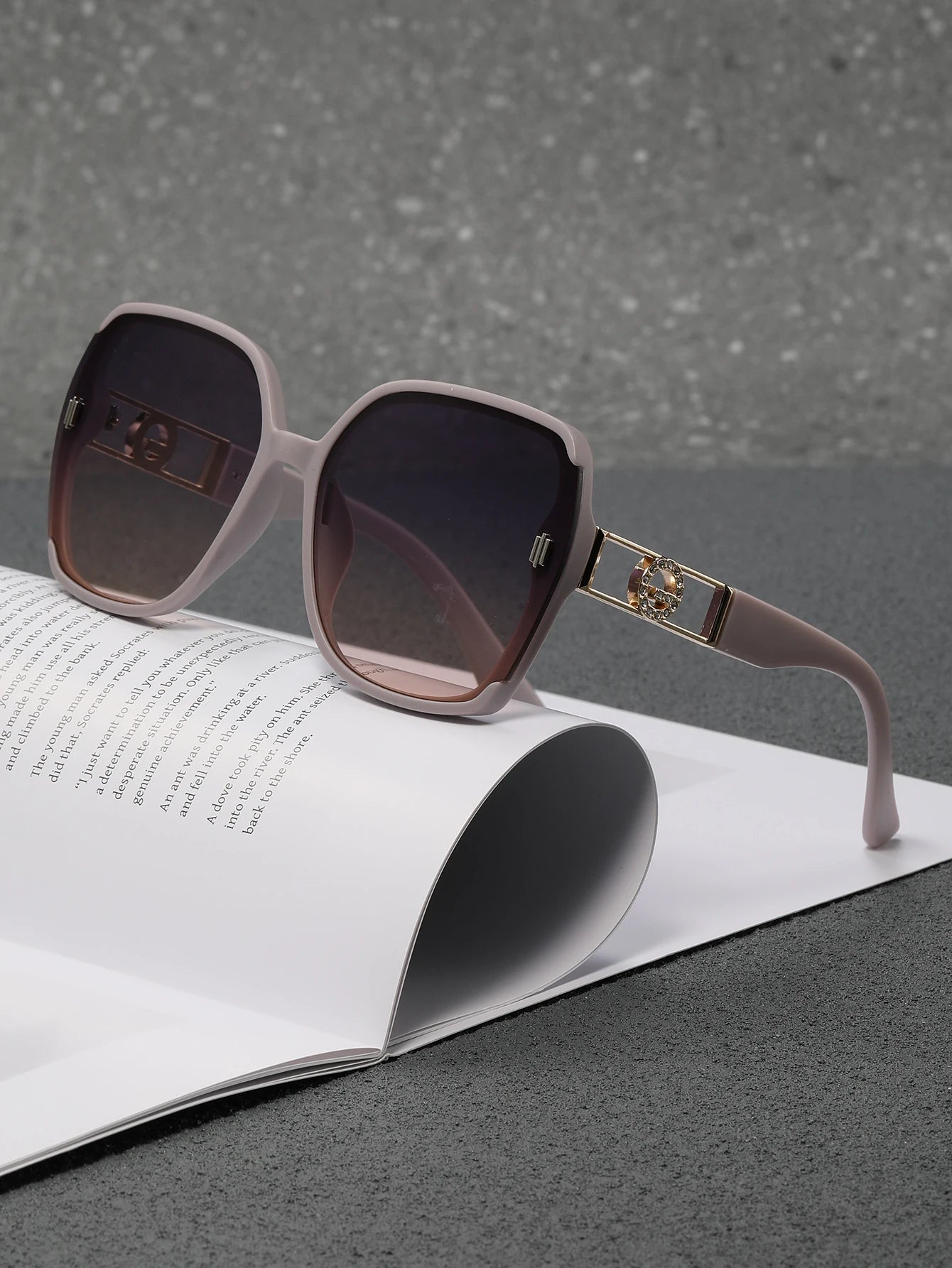 5 New sunglasses for women: UV-resistant sunglasses for women, high-end look, versatile for large faces, slimming glasses, high-