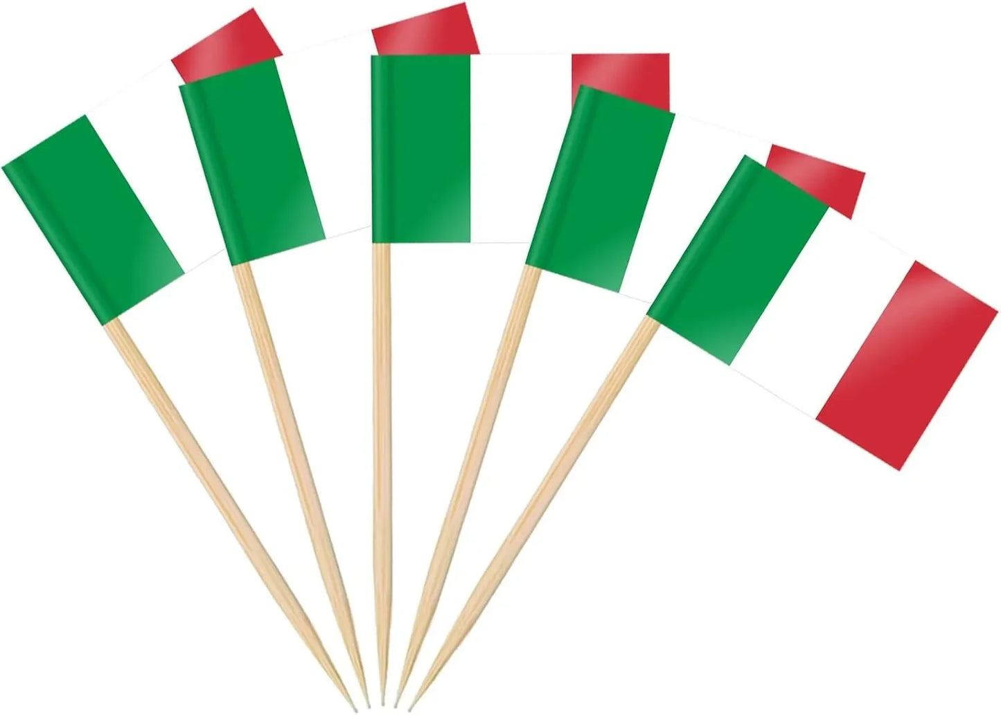 England Flag Toothpick,100 Pcs England Cupcake Toppers, Small England Stick Flags Double-sided for Football Party Decorations