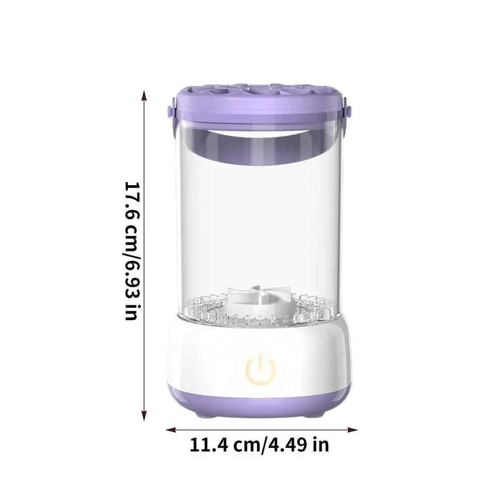 Makeup Brush Cleaner Makeup Tool Washer Portable Automatic Cosmetic Brushes Cleaner Machine for Home Vanity Travel Professional