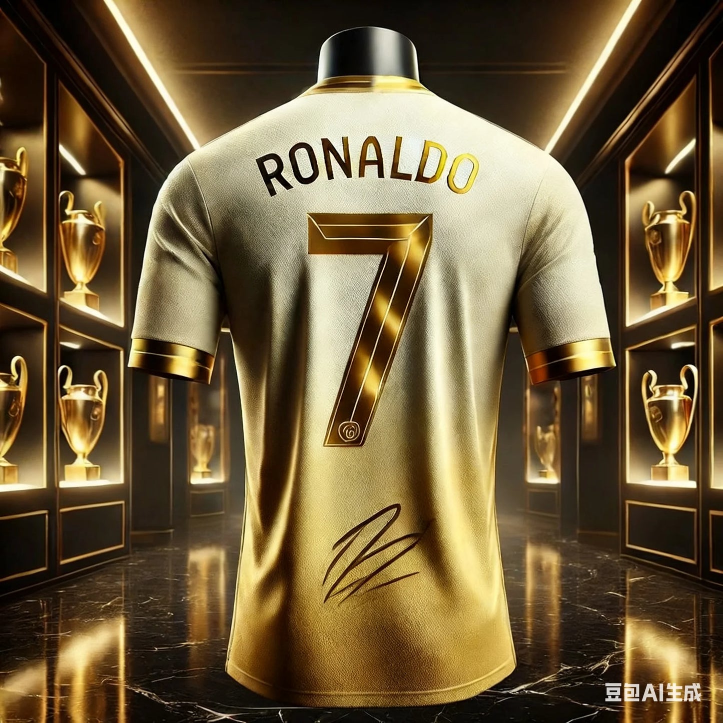 Football Star Ronaldo's Stylish Jersey  Fan Gift Daily Wear Outdoor Sports Breathable Children's/Adult Short-Sleeved