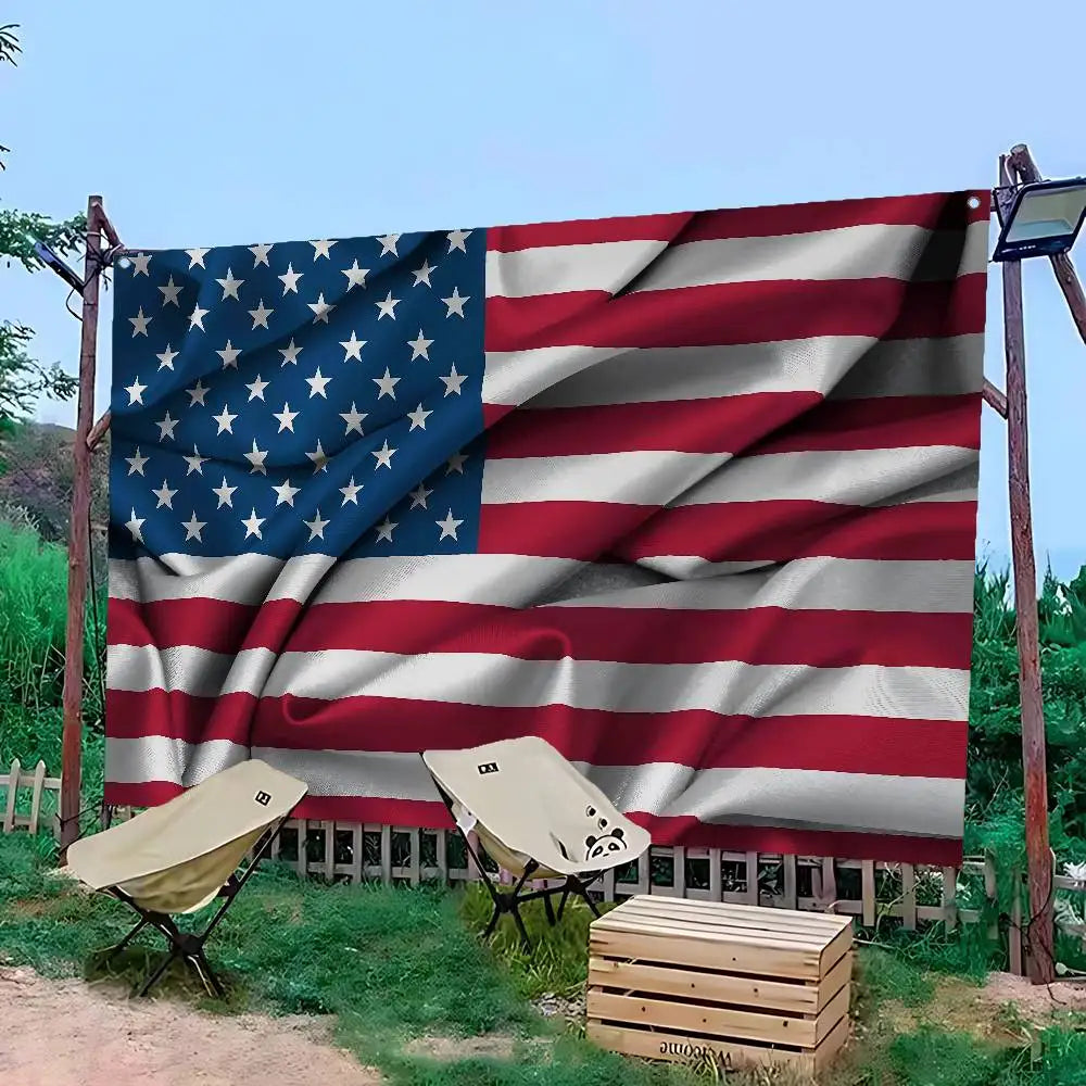 American Flag USA Printed Large Flag Art Science Fiction Room Home Decor Decor Banner