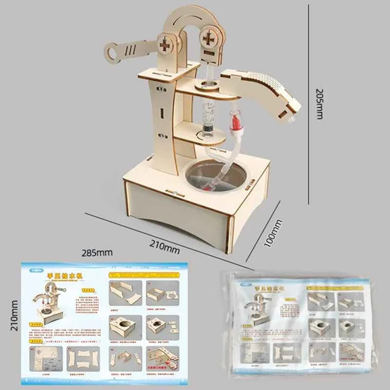 Kid DIY Science Toys Scientific Experiment Kit Educational Children Stem Toys Student Handmade Assembly Craft Technology Project