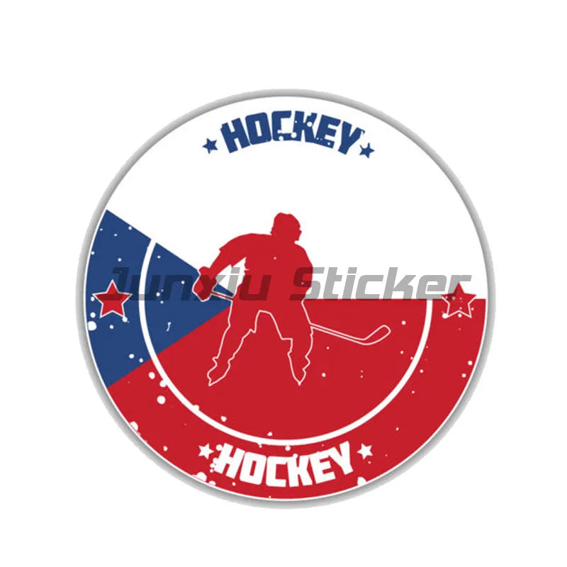 Czech Republic Flag Map European Country Decals Window Door Car Laptop Sticker