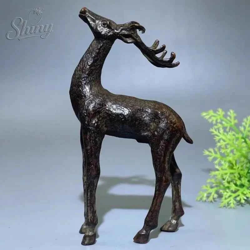 Antique Retro Deer Mascot with You All The Way Home Desktop Decorations