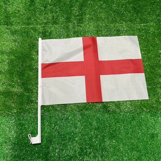 SKY FLAG England car flag 30*45cm England car waving Flag National Flag standard-bearer waving flag with plastic flagpole