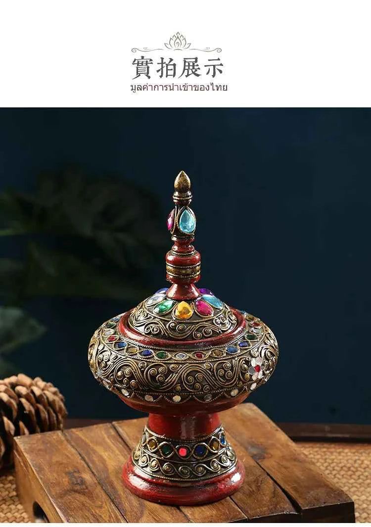 Home decoration, living room, TV cabinet, entrance, light luxury handicrafts, exotic ornaments