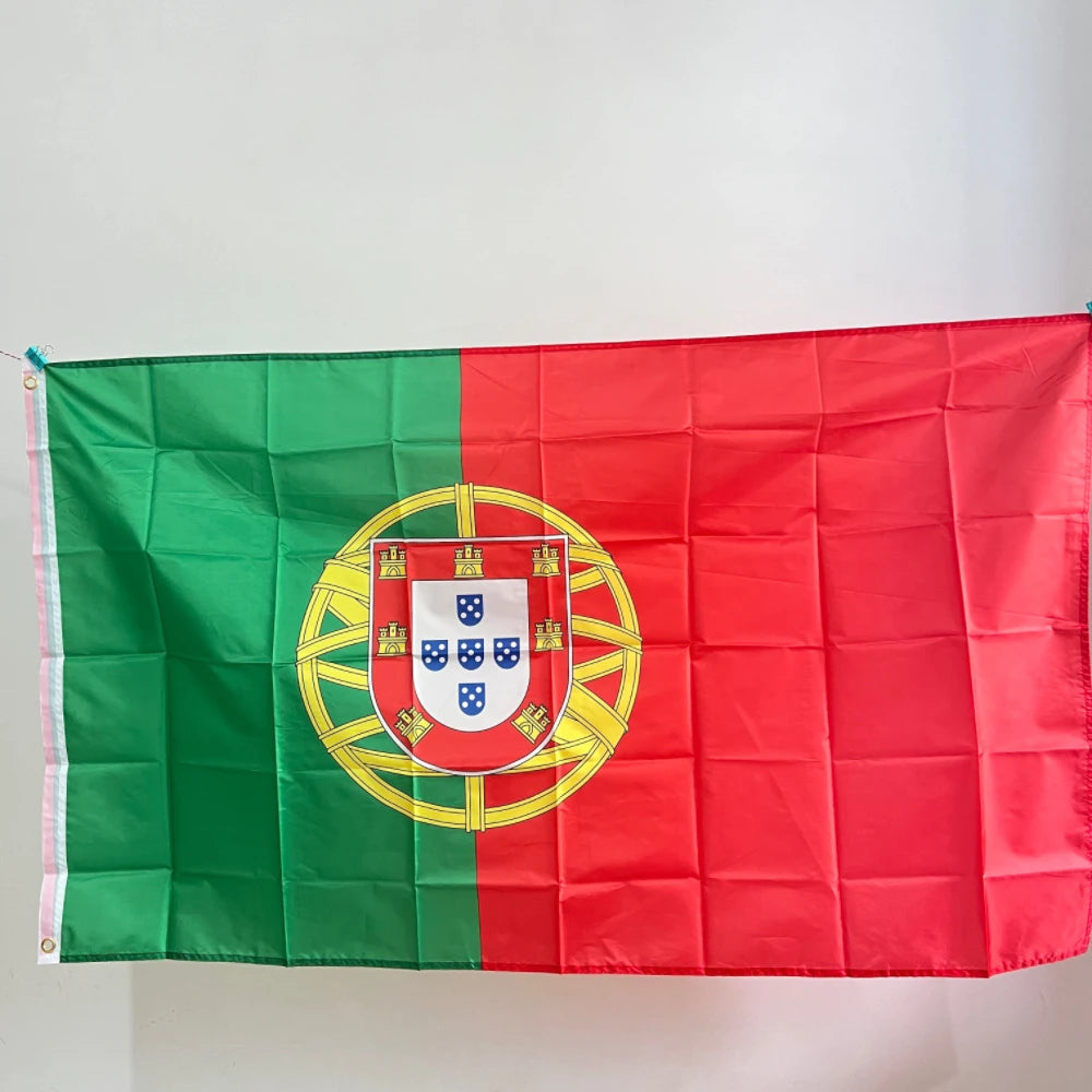 Portugal flag 90x150cm Prt Pt Portuguesa Portugal Flag 3X5FT Hanging Polyester Decoration