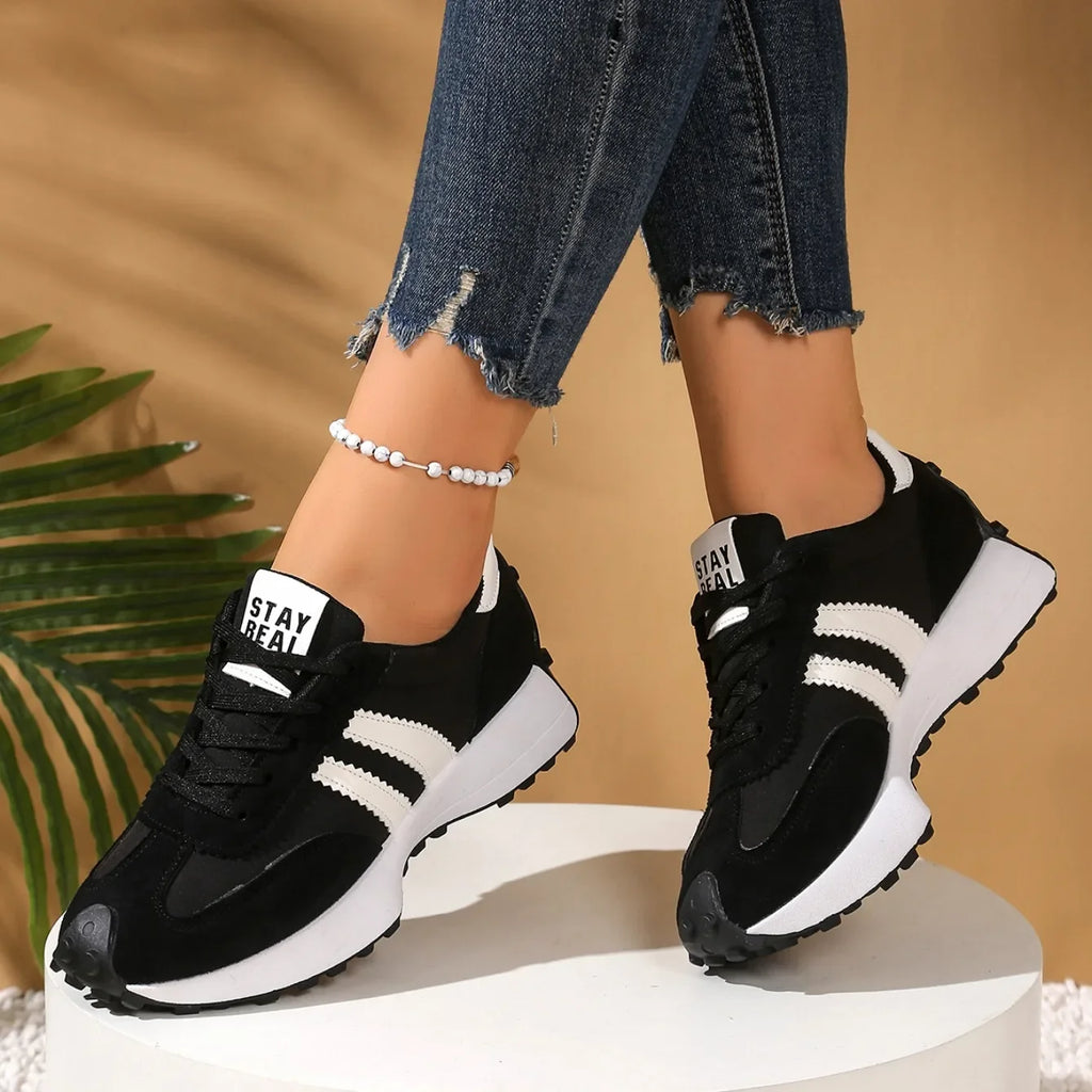 2025 New Trendy Women Casual Shoes Autumn Versatile Height