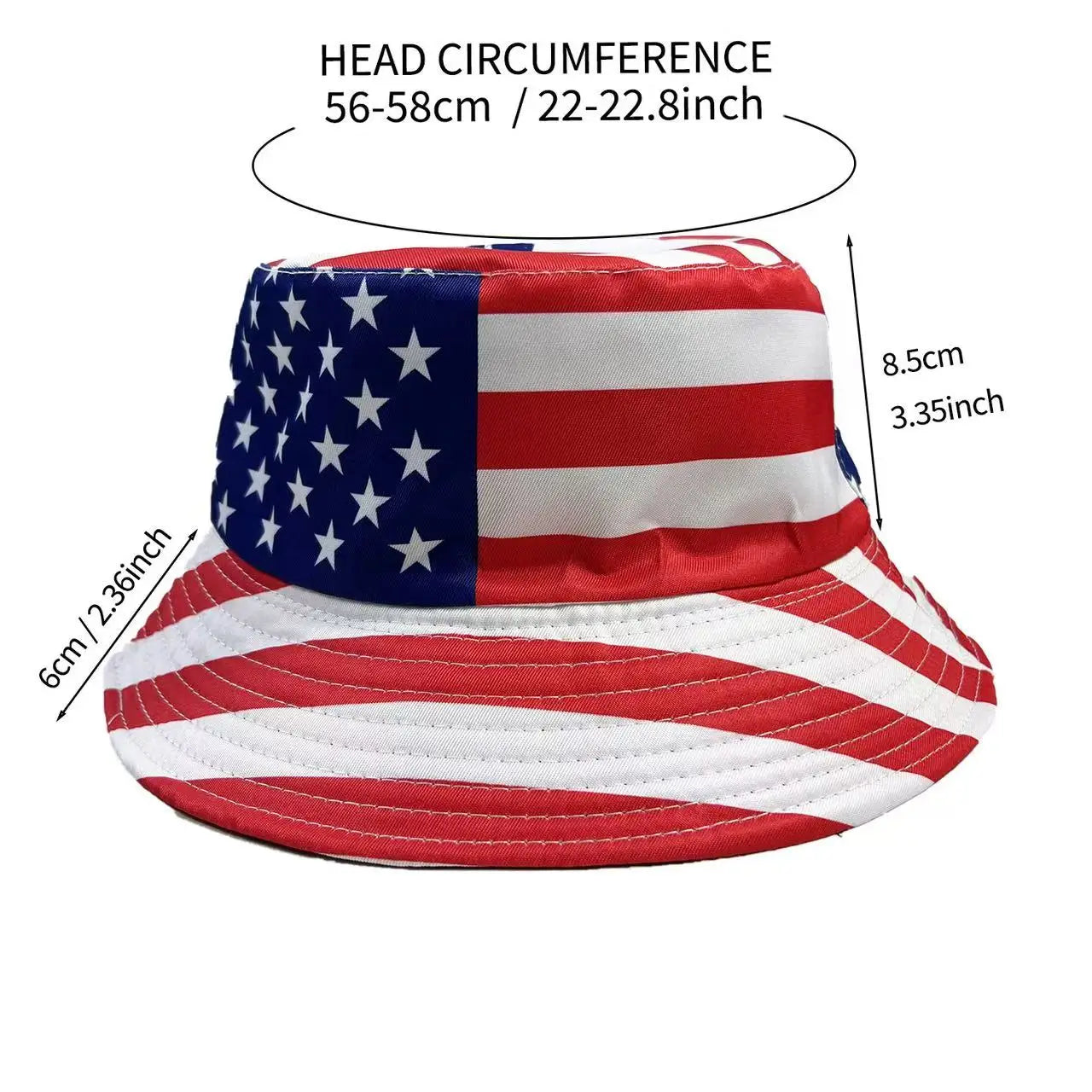 USA Canada Mexico Flag Printed Fisherman Hat Football Soccer Sports Fans Cheering Cap Sun Protection Bucket Fishing Hat